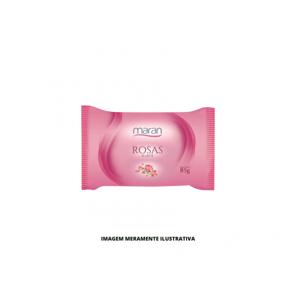 SABONETE - MARAN - 80g SUAVE ROSAS - DP12
